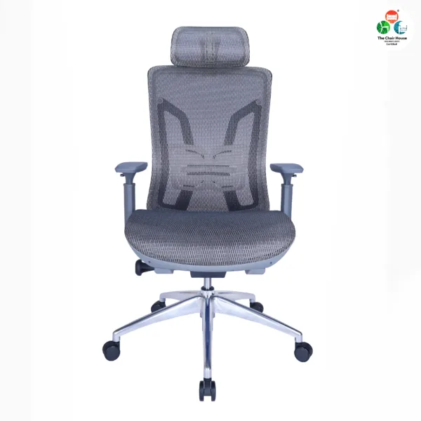 C159 - INOX Ergonomic Mesh High Back Executive Office Chair for Maximum Comfort Mesh Seat , 3D Armrests , Multi-Tilt Lock & Seat Sliding Mechanism Aluminum Stand 5 Years warranty 17 C159 - INOX Ergonomic Mesh High Back Executive Office Chair for Maximum Comfort Mesh Seat , 3D Armrests , Multi-Tilt Lock 1