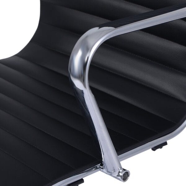 C161 - HEAVY SLIM Hight Back Chair Faux Leather Office Chair/Desk Chair with Arms, Quality Plating, Height Adjustable, Swivel Chair, (Black) Colour 3 Year Warranty 17 C161 - HEAVY SLIM Hight Back Chair Faux Leather Office Chair/Desk Chair with Arms, Quality Plating, Height Adjustable, Swivel Chair, (Black) Colour 3 Year Warranty