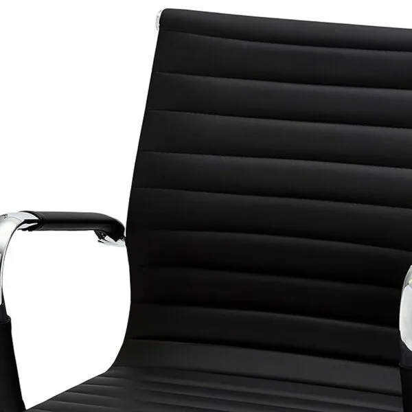 C160 - HEAVY SLIM Medium Back Chair Faux Leather Office Chair/Desk Chair with Arms, Quality Plating, Height Adjustable, Swivel Chair, (Black) Colour 3 Year Warranty 10 C160-HEAVY-SLIM-Medium-Back-Chair-Faux-Leather-Office-ChairDesk-Chair-with-Arms-Quality-Plating-Height-Adjustable-Swivel-Chair-Black-Colour-3-Year-Warranty6-scaled.jpg