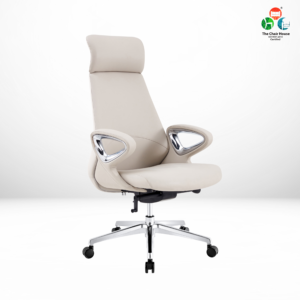 C165 – Delta High Back Premium Executive Comfort Chair Designed for Efficiency and Elegance ( Beige color ) 5 Year Warranty