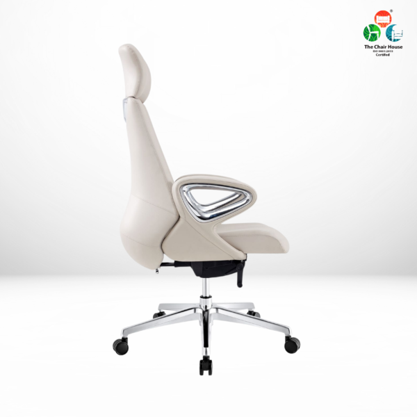 C165 – Delta High Back Premium Executive Comfort Chair Designed for Efficiency and Elegance ( Beige color ) 5 Year Warranty
