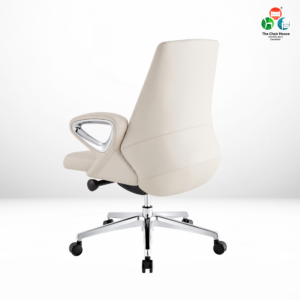 C165 – Delta Medium Back Premium Executive Comfort Chair Designed for Efficiency and Elegance ( Beige color ) 5 Year Warranty