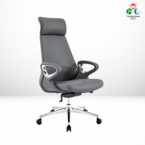 C165 – Delta High Back Premium Executive Comfort Chair Designed for Efficiency and Elegance ( Grey color ) 5 Year Warranty