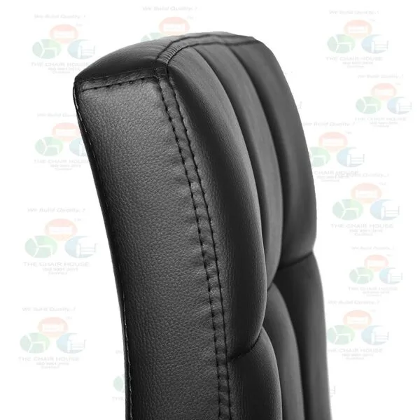 BS15 - Synthetic Leather Bar Chair || Chromed Steel Black || 360 ° Swivel Chair || Barstool Set of 1 || Height-Adjustable Bar Stool || 16 BS15 - Barstool Set of 1, Height-Adjustable bar stools, Synthetic Leather bar Chair, 360 ° Swivel Chair, Kitchen Chairs with backrest & footrest, Lobby, Counter, Chromed Steel Black