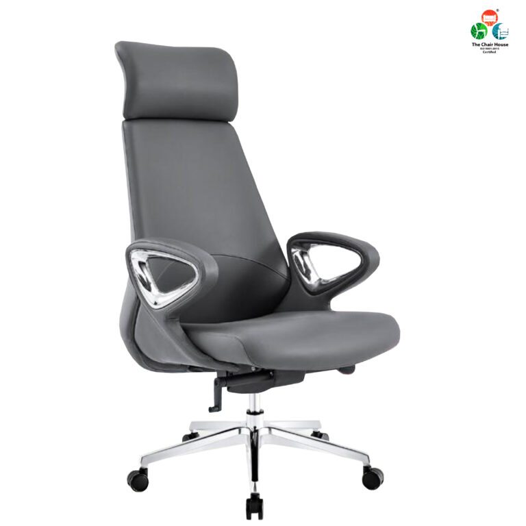 C165 – Delta High Back Premium Executive Comfort Chair Designed for Efficiency and Elegance ( Grey color ) 5 Year Warranty