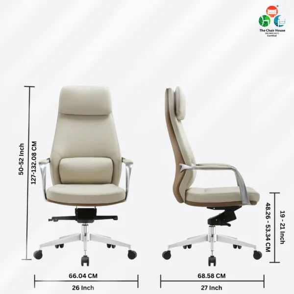C167 - Monarch High Back Luxury Premium Executive Comfort Chair Designed for Efficiency and Elegance ( 5 Year Warranty )
