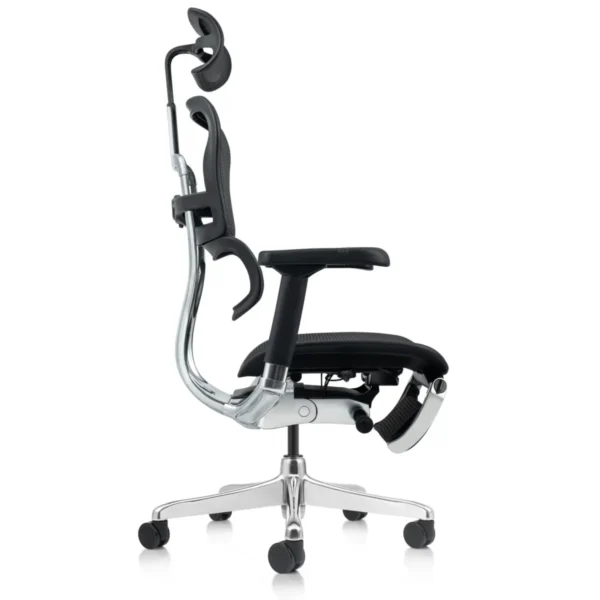 Ergohuman Xpert ELITE 2.0 with Footres – Premium Mesh Ergonomic Chair with Adjustable Features (Black) 8 Ergohuman Xpert ELITE 2.0 with Footres – Premium Mesh Ergonomic Chair with Adjustable Features (Grey)