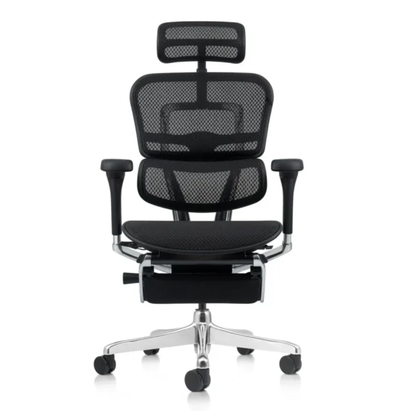 Ergohuman Xpert ELITE 2.0 with Footres – Premium Mesh Ergonomic Chair with Adjustable Features (Black) 7 Ergohuman Xpert ELITE 2.0 with Footres – Premium Mesh Ergonomic Chair with Adjustable Features (Grey)