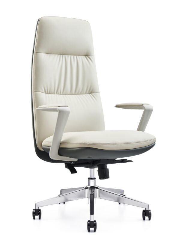 Verda Executive High Back Chair – Multi-Lock Tilt, PU Leather, Gas Lift, 5-Year Warranty