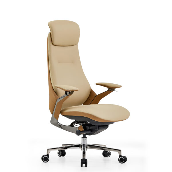 AERION-High-Back-Ergonomic-Executive-Model-Imported-Leather-Titanium-Gun-Metal-Finish-BIFMA-Certified-Colour-BeigeTan1.jpg