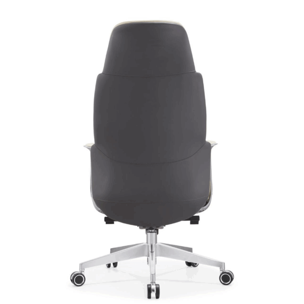 Cresta High-Back Executive Chair Designer Aluminium Armrests PU Cushion Multi-Locking Mechanism (5-Year Warranty)1 (1)