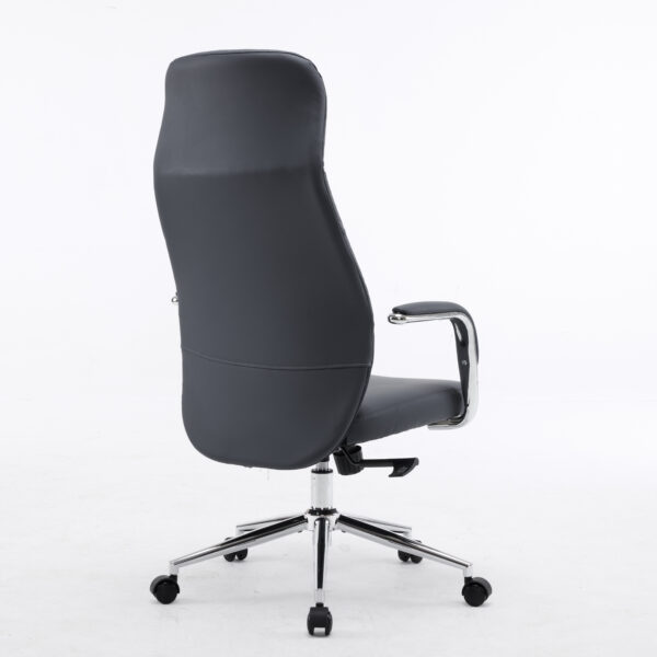 Regno High-Back Executive Chair with Bent Plywood Back, 3-Layer Cushion & Synchro Multi-Locking Mechanism 3 yers warranty (Colour DARK BLUE)5