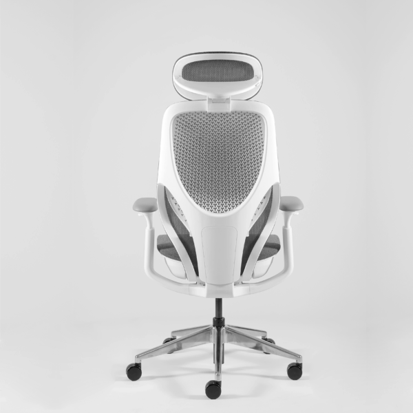 AeroZen Pro High Back Advanced Ergonomic Chair with 4D Armrests, Lumbar Support & Forward Tilt, White-Grey (5 Years Warranty)4.JPG.png