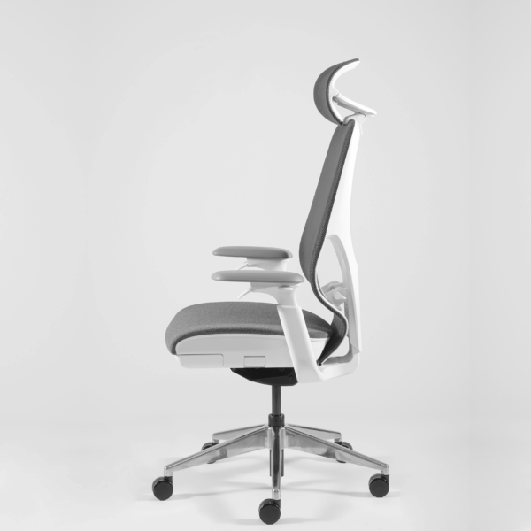 AeroZen Pro High Back Advanced Ergonomic Chair with 4D Armrests, Lumbar Support & Forward Tilt, White-Grey (5 Years Warranty)4.JPG.png