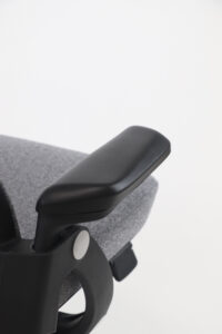 PostureMax SmartFit High Back Ergonomic Office Chair with Headrest & 3D Armrests, with Gravity Back System & Synchro Mechanism (GREY CUSHION )