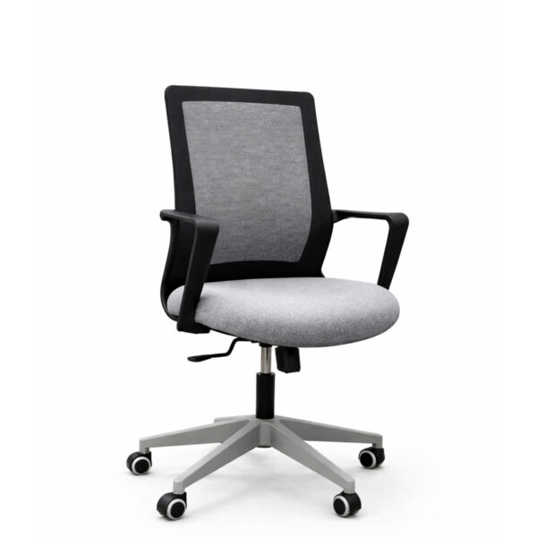 Ditto Medium Back Mesh Ergonomic Chair – Black Frame with Premium Grey Seat Fabric 7 Years warranty 5 Ditto Medium Back Mesh Ergonomic Chair – Black Frame with Premium Grey Seat Fabric 7 Years warranty