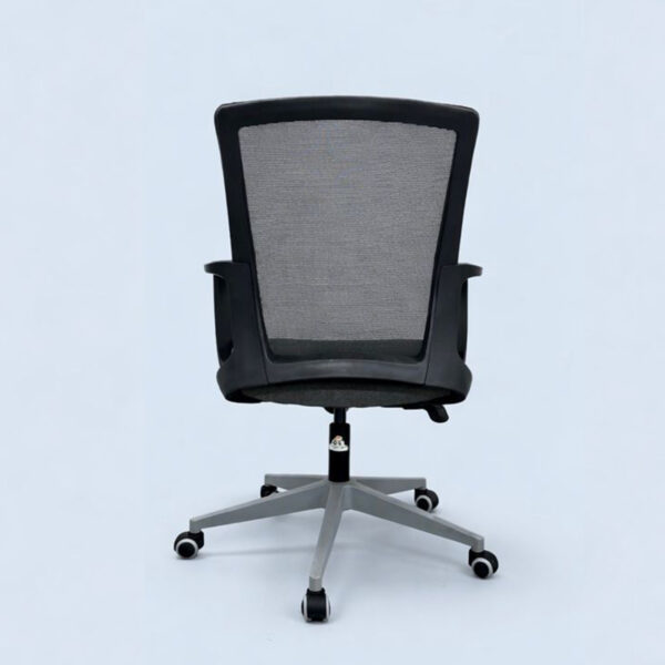 Ditto Medium Back Mesh Ergonomic Chair – Black Frame with Premium Grey Seat Fabric 7 Years warranty 7 Ditto Medium Back Mesh Ergonomic Chair – Black Frame with Premium Grey Seat Fabric 7 Years warranty