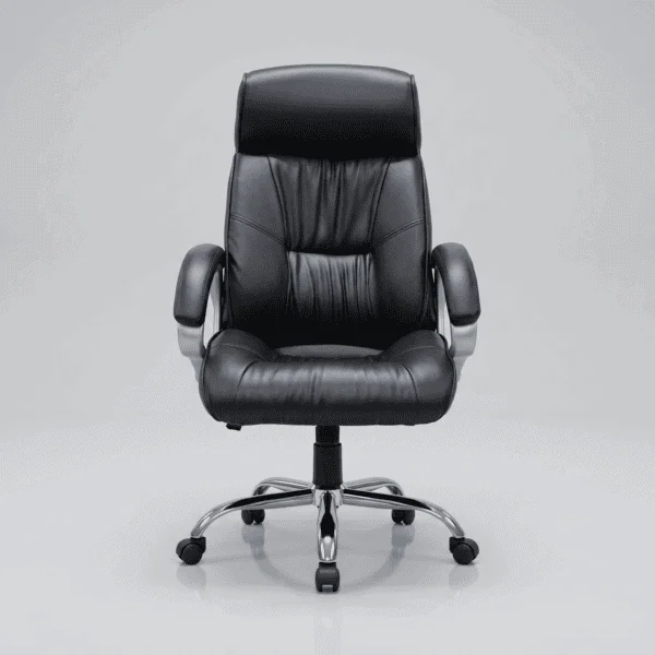 EliteBoss Comfort Custom Executive Office Chair – High Back Ergonomic Boss Chair, Any Colour Option & 4-Year Warranty 5 custom-executive-office-chair-front-view